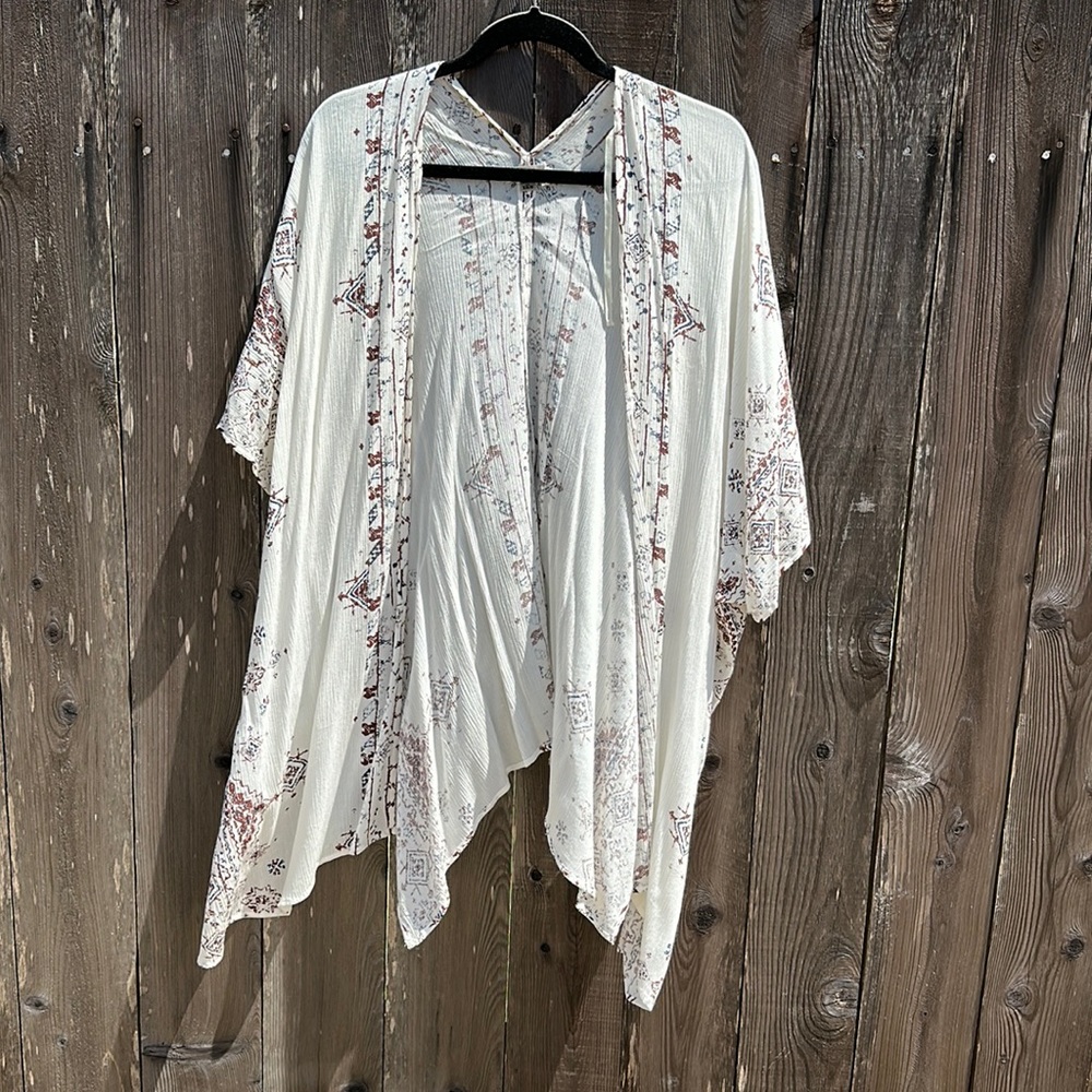 Ecote (purchased from urban outfitters) printed kimono (XS/S)